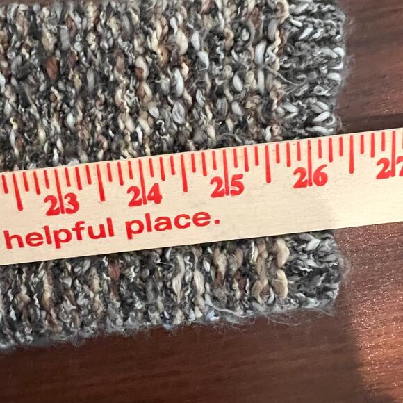 CAbi Ritz Knit Tweed Double Breasted Blazer Jacket Sweater Size M Career Button - Picture 11 of 13